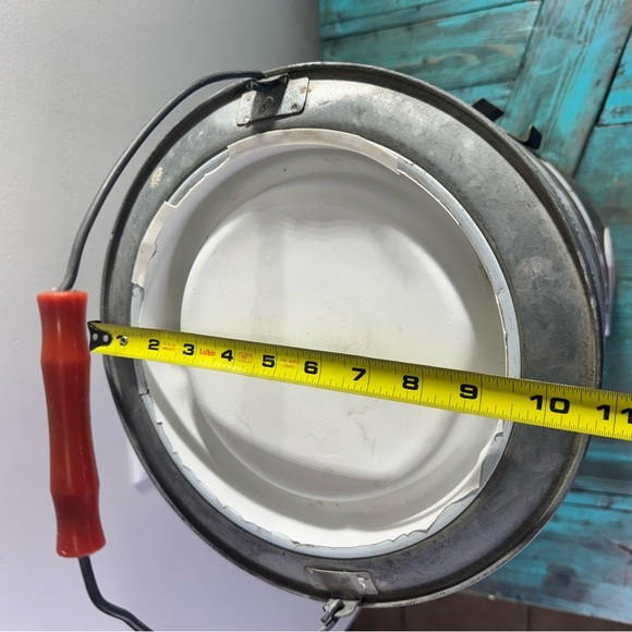 Vintage Igloo 3 Gallon Galvanized Steel Water Drink Cooler - Picture 13 of 13